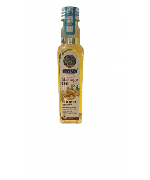 Star Massage Oil - Ginger (6 x 180 ml)