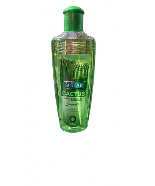 Star Enriched Hair Oil - Cactus (6 x 200 ml)