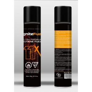 Ignite Fuel Butane - 850 ML (12/Display) (2) Ignite Fuel Butane - 850 ML (12/Display) (2)