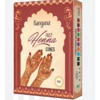 Kangana Henna Cone - Red (12 x 25 g)