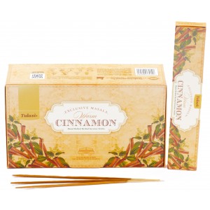 Incense - Tulasi Masala 15g Warm Cinnamon (Box of 12)