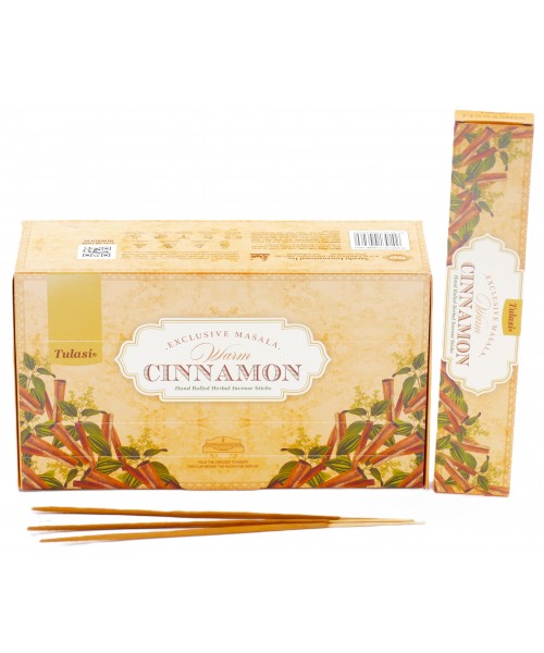 Incense - Tulasi Masala 15g Warm Cinnamon (Box of 12)