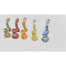 Glass Pipe 4" Inside Bubbler