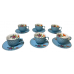 Tea Cup & Saucer Set 200 cc (12 pcs) - (7-9)