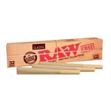 Raw Classic 1 1/4 Cones (Pack of 32)