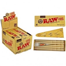 Raw Classic Unrefined Cones 98 Special, 20/box,12/display