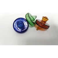 Water Pipe Carb Cap - Glass