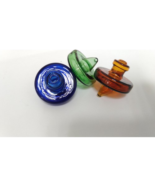 Water Pipe Carb Cap - Glass