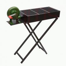  BBQ Grill With Stand & Blower (60x30 Cm) with Adjustable Height (75 or 80 Cm) (3-7)