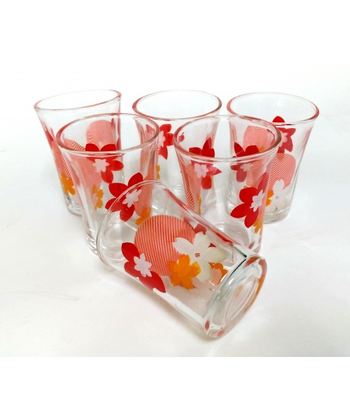 Glass Cups (6 CUPS PER BOX) 