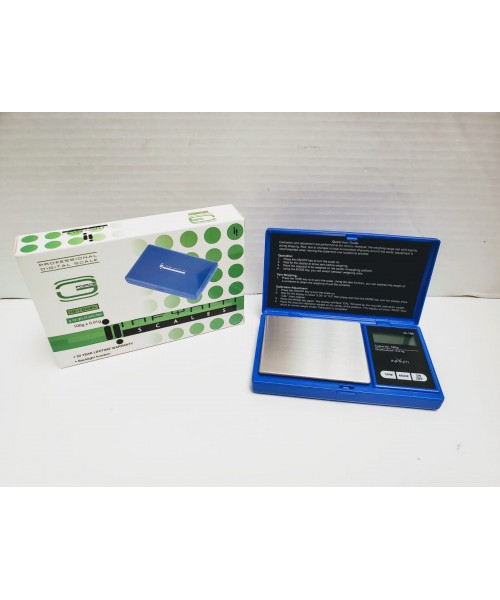 Scale - G-Force 100 g x 0.01 g (Blue)