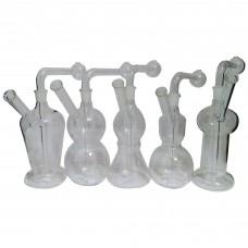 Water Pipe - 7" Oil Clear