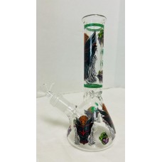 Water Pipe - 8" (A-054) (4 cm mouth/8 cm Base)