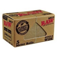Rolling Papers Raw Natural Rolls Single Wide 5M (24 units)