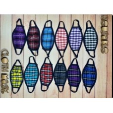 Fashion Mask - Plaid Pattern 003 (25 MASKS PER ORDER)