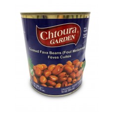 Chtoura Garden Cooked Cooked Fava Beans (Foul Medammas) (12 x 850 g)