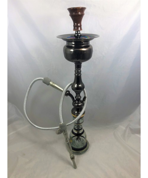 Sultana Hookah - Pear w/Ice - Gun Metal (31")