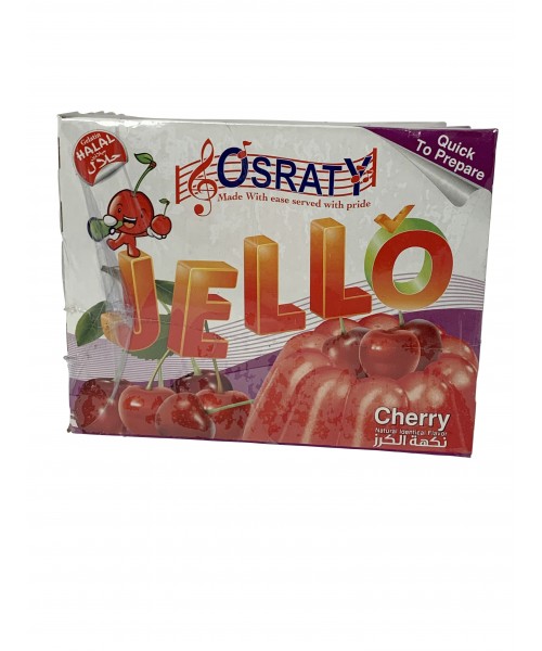 Osraty - Jelly with Cherry Flavour (48 x 85 g)