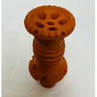 Syrian Hookah Clay Bowl w/ 3 Rings for Ajami