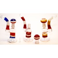 7 Inch Coloured Oil Bubbler