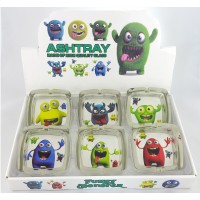 Square Monsters Ashtrays II