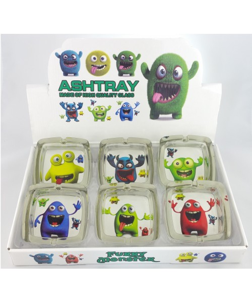 Square Monsters Ashtrays II