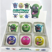 Square Monsters Ashtrays I