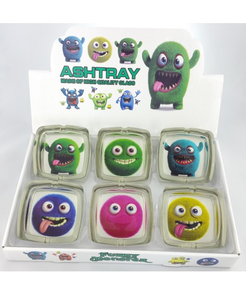 Square Monsters Ashtrays I