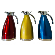 Stainless Steel Colored Thermos 2 Liters (Blue Box)