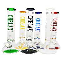 14 Inch Chelax 7mm with Coloured bottom and mouthpiece