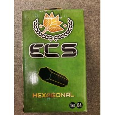 Charcoal - ECS Coconut Hexa (64 Pieces)