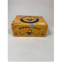 Gold Star Flavoured Charcoal 33 mm - Orange (10 Rolls/Box)