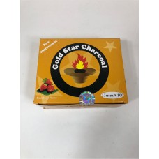 Gold Star Flavoured Charcoal 33 mm - Strawberry (10 Rolls/Box)