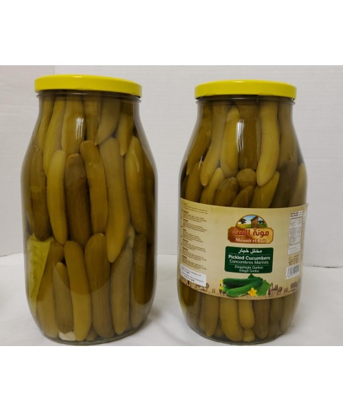 Mounit el Bait - Pickled Cucumbers (Smaller Pieces) (4 x 3200 g)