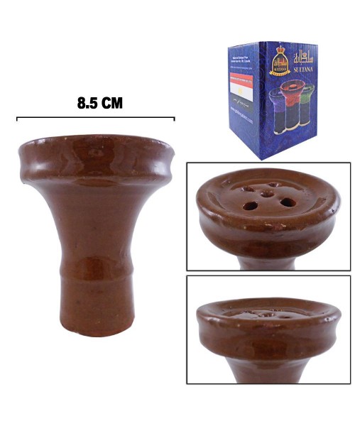 Sultana Glazed Flat Clay Bowl (8.5 cm)