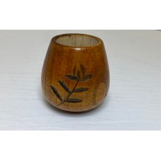 Mate Tea Wooden Engraved Gourd
