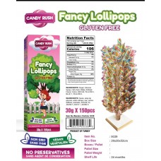 Candy Rush Lollipops - Twist (150 x 30 g)