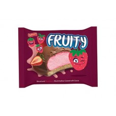 Zalloum Fruity Biscuit & Strawberry Marshmallow Coated w/Cocoa (24 x 30 g)