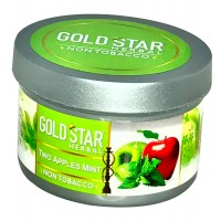 Gold Star Herbal Molasses 200g - Two Apples & Mint