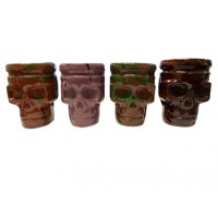 Colored Skull Hookah Bowl (5 Cm)