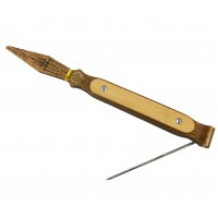 9.5" Hookah Tong with Wood Handle