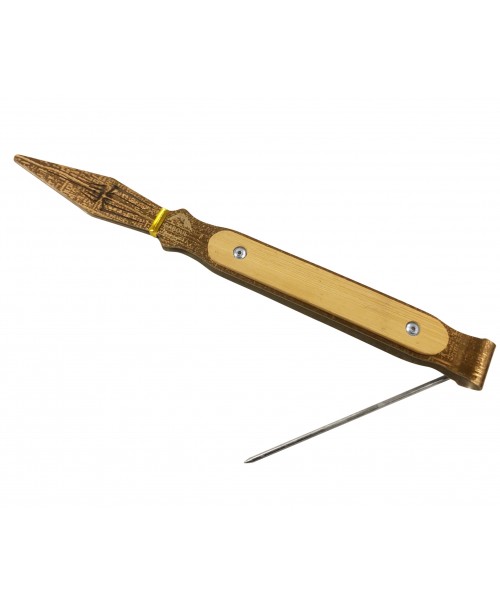 9.5" Hookah Tong with Wood Handle