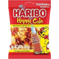 Haribo Gummies - Happy Cola (12 boxes x 24 x 17 g)
