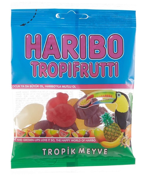 Haribo Gummies - Tropifrutti (24 x 80 g)