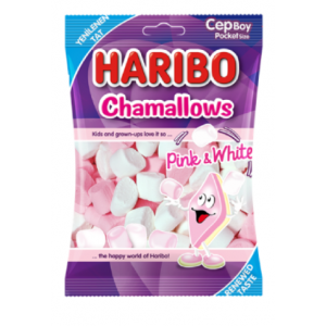 Haribo - Marshmallow Pink & White (24 x31.5) g