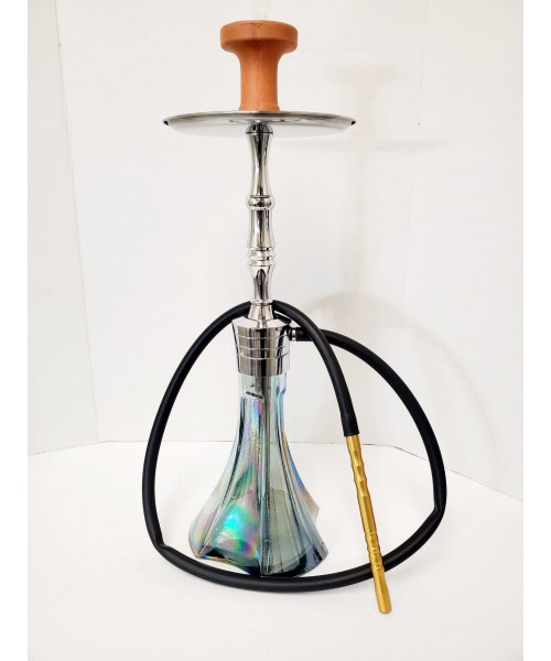 23" Chelax Twist & Lock Titanium Hookah w/5 Hidden Air Flow Channels(FMX08/B18)