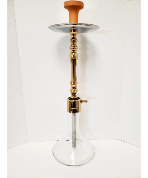 26" Chelax Twist & Lock Titanium Hookah with 44 Air Flow Channels (FMX06/B40)