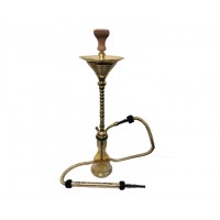 35'' Sultana Hookah - Gold (H-57)