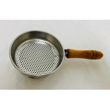 Charcoal holder w/Wood Handle (9 cm)