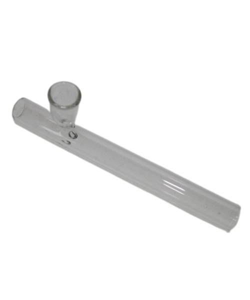 Glass Pipe - 4" Clear Steam Roller